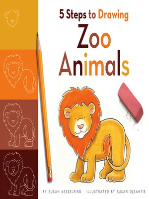 cover image of 5 Steps to Drawing Zoo Animals